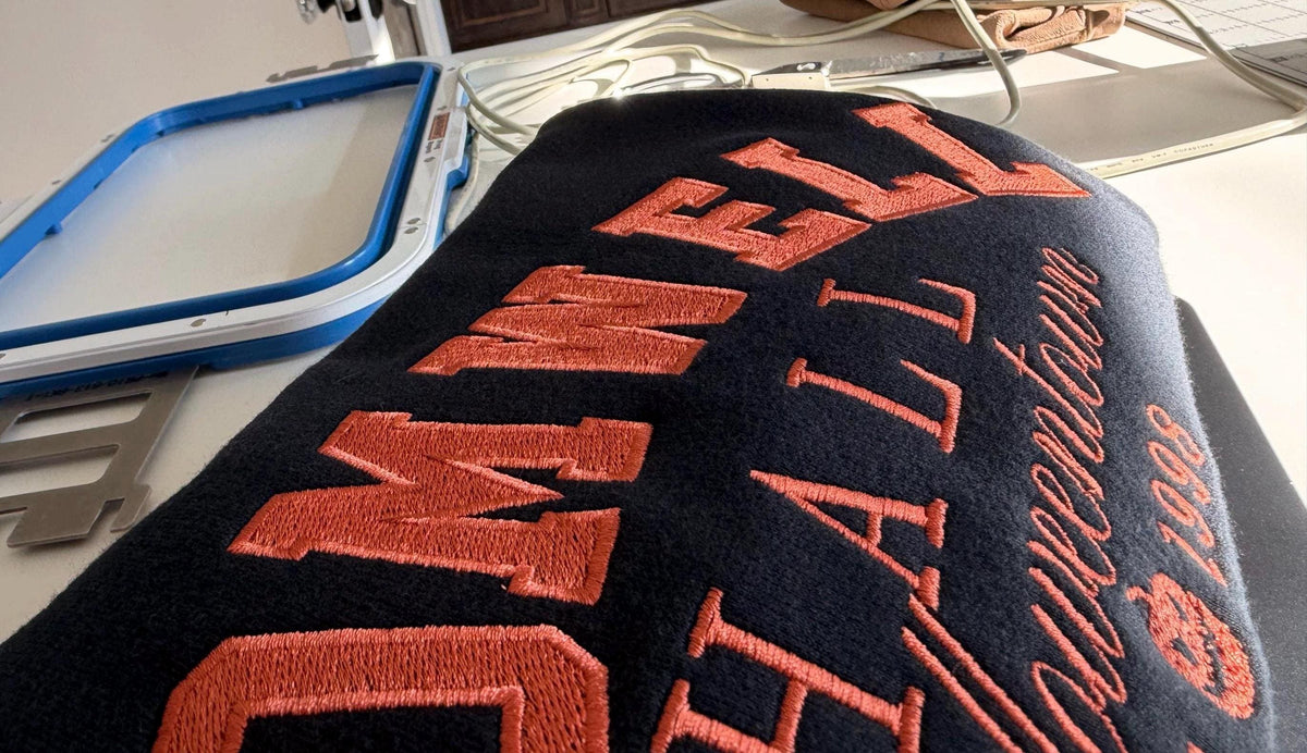Cromwell Hall . Halloweentown Crewneck . Fall Sweatshirt . Pumpkin . Embroidered